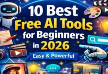 10 Best Free AI Tools for Beginners in 2026 – Easy & Powerful 10 Best Free AI Tools for Beginners